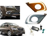 Drl Car Daytime Running Light With Indicator For Innova 2014-2015