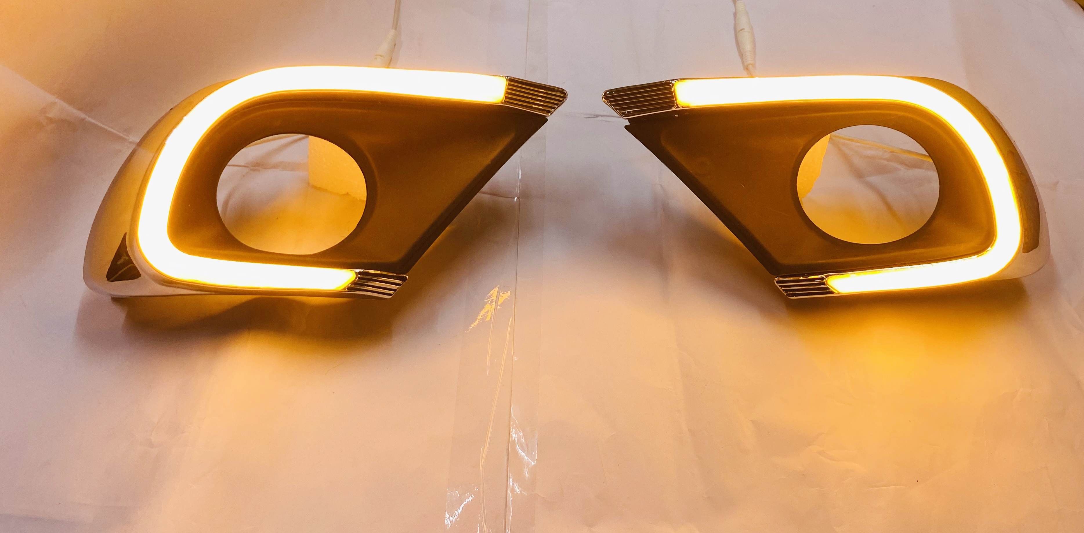 Drl Car Daytime Running Light With Indicator For Innova 2014-2015