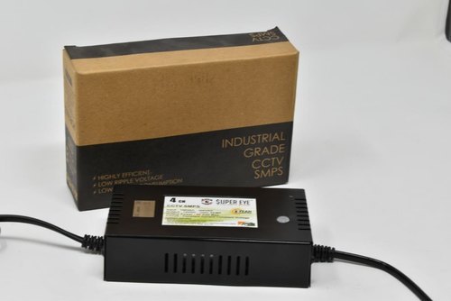 Black Cctv Smps 8ch Wire Out