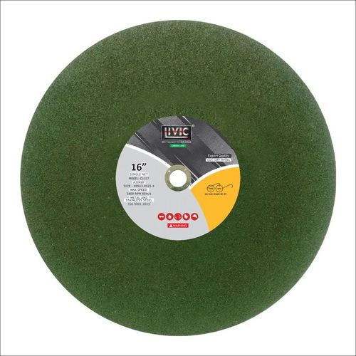 16 Inch Cutting Wheel Cutting Speed: 3800 Rpm