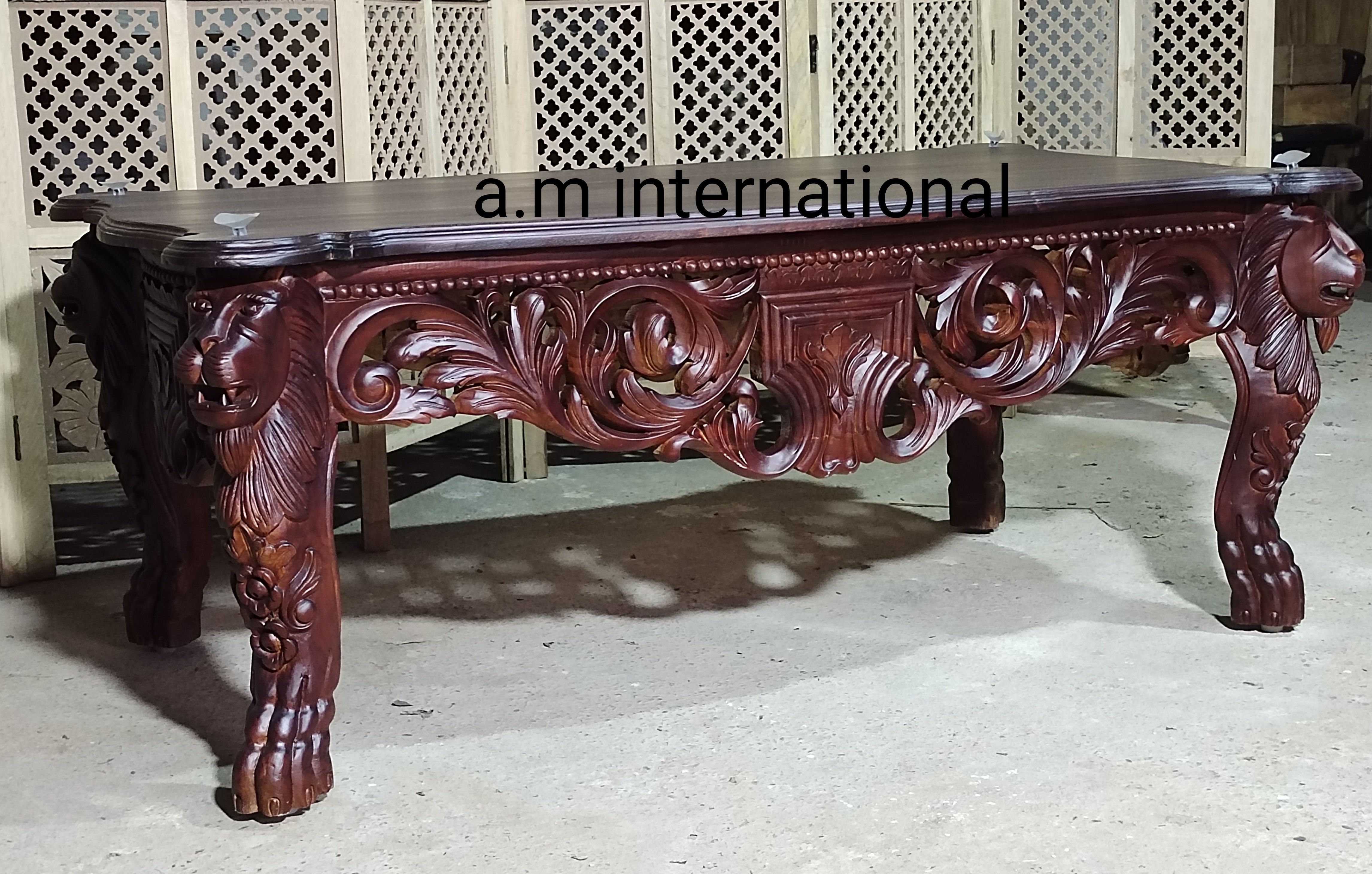 Handmade Wooden Centre Table
