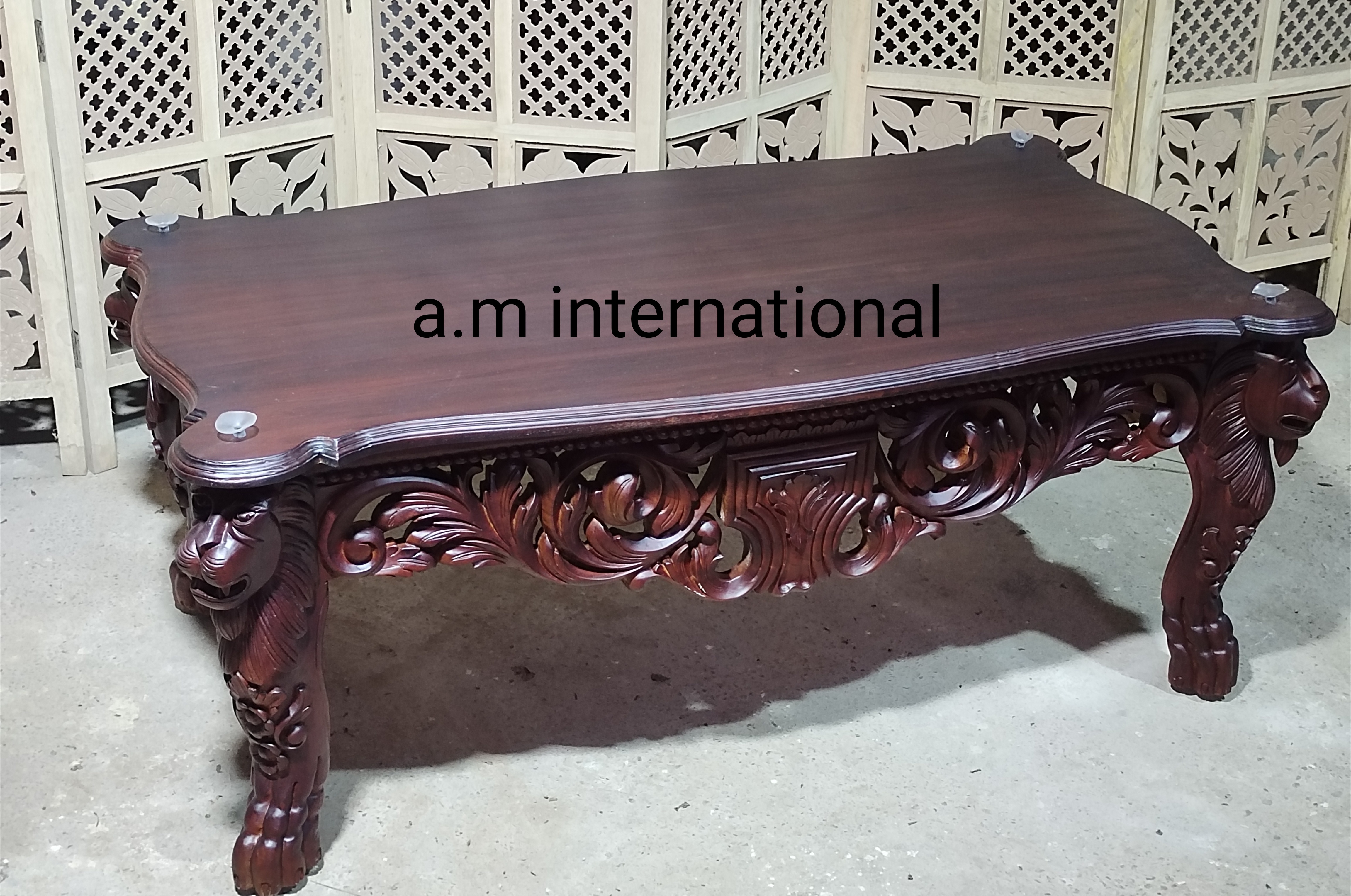 Handmade Wooden Centre Table