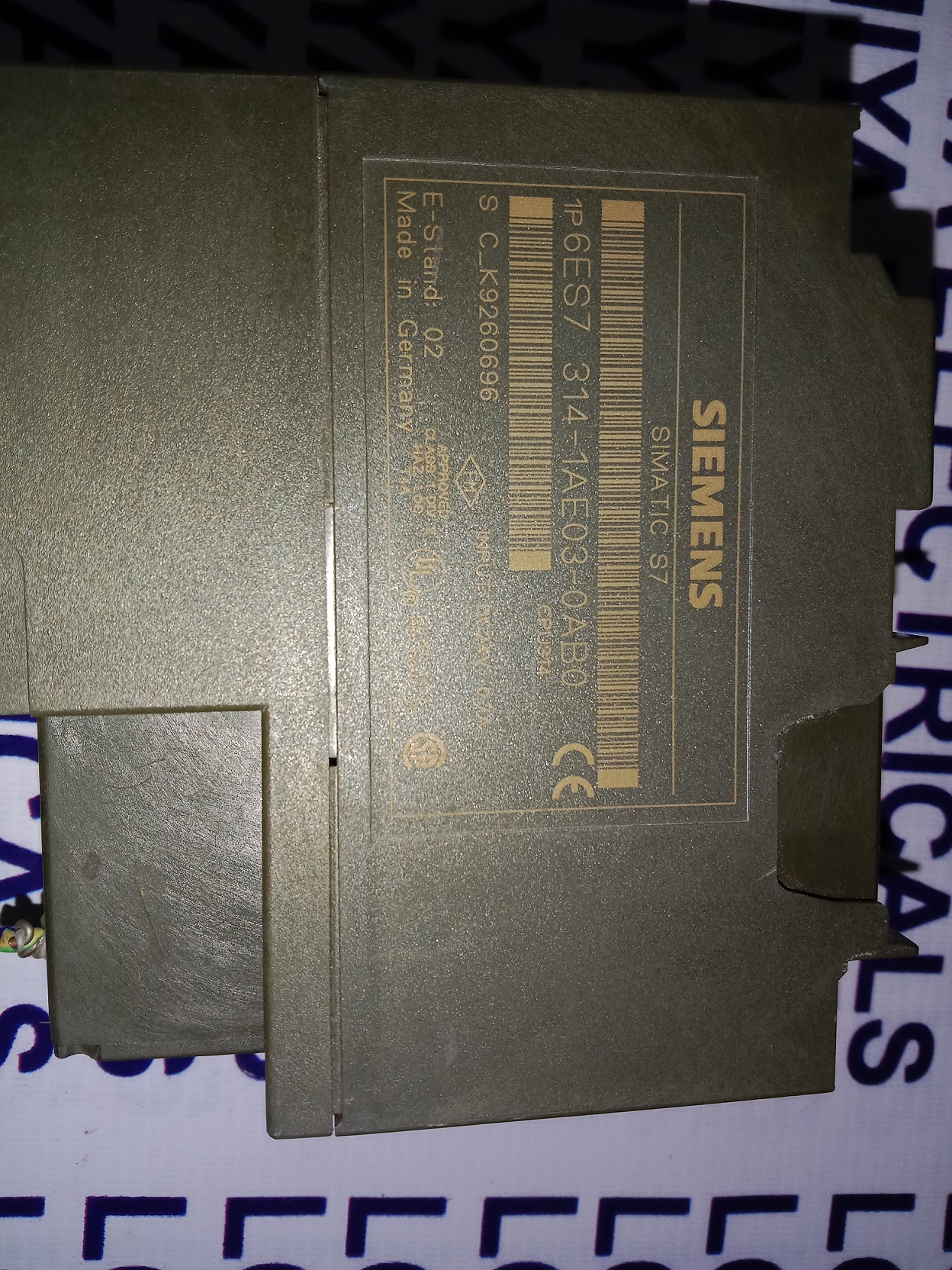 Siemens Cpu Module 6es7 314-1ae03-0ab0