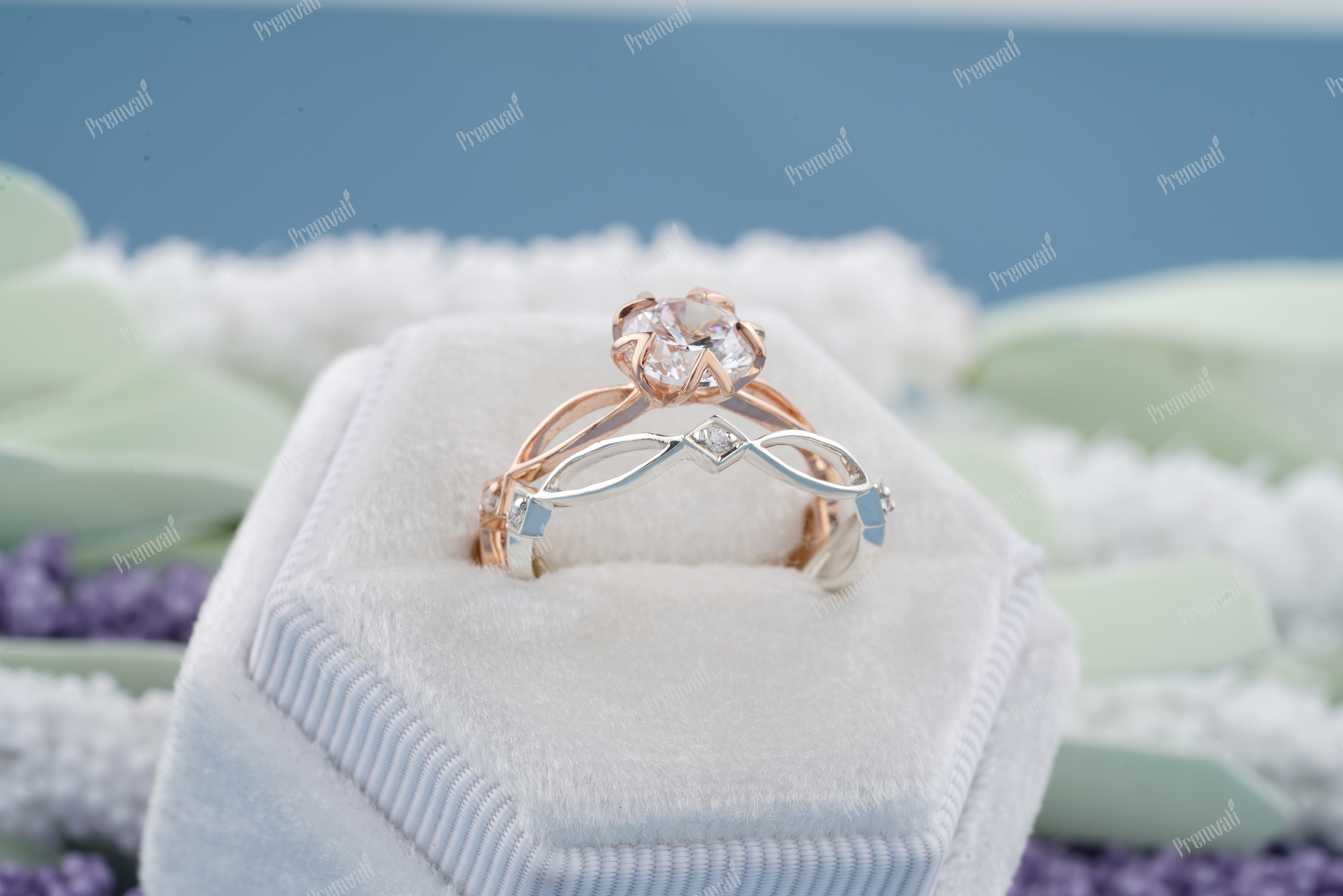 Luxury Moissanite Ring Diamond Clarity: Vvs1