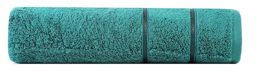 Divine Overseas Allure Bath Towel - 100% Cotton, Ultra Soft Teal Green, Quick Dry Design | High Water Absorbency, Suitable for All Age Groups