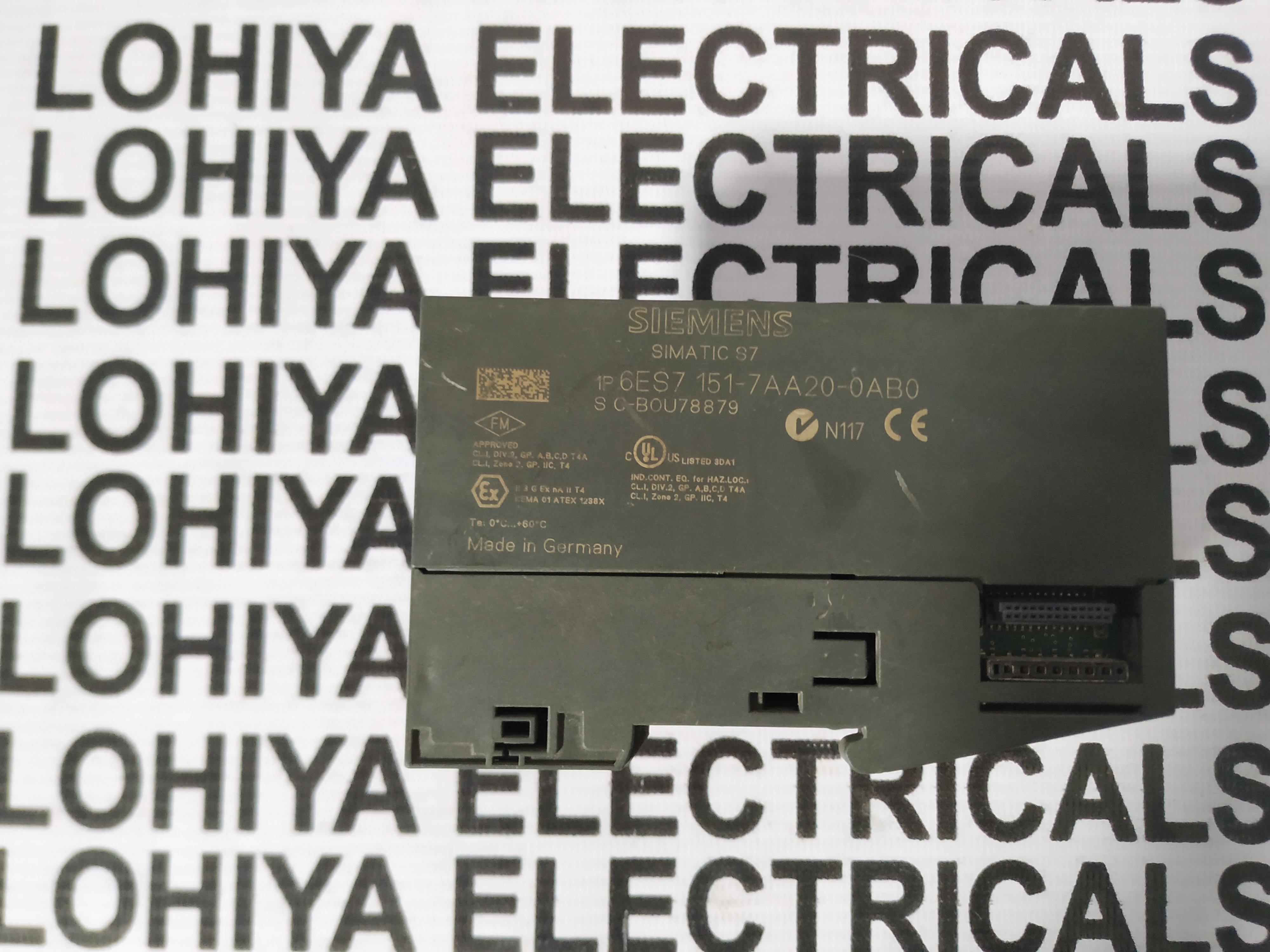 Siemens Et-200s 6es7 151-7aa20-0ab0 Interface Module