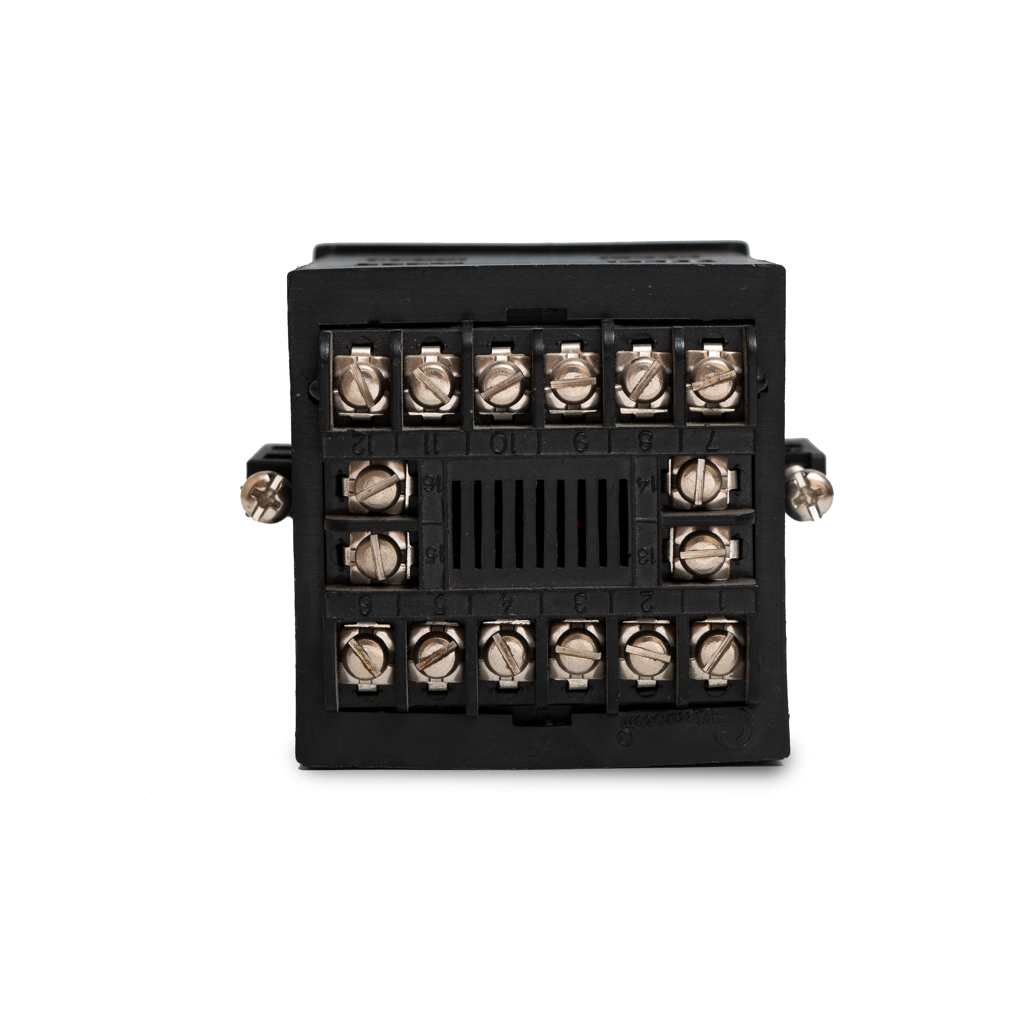 Process Indicator - Plastic Enclosure, 72x72x110 Mm | Dual 4-digit Red Led Display, Pulse/analog Input, Modbus Rs232/rs485, Din Rail Mounted