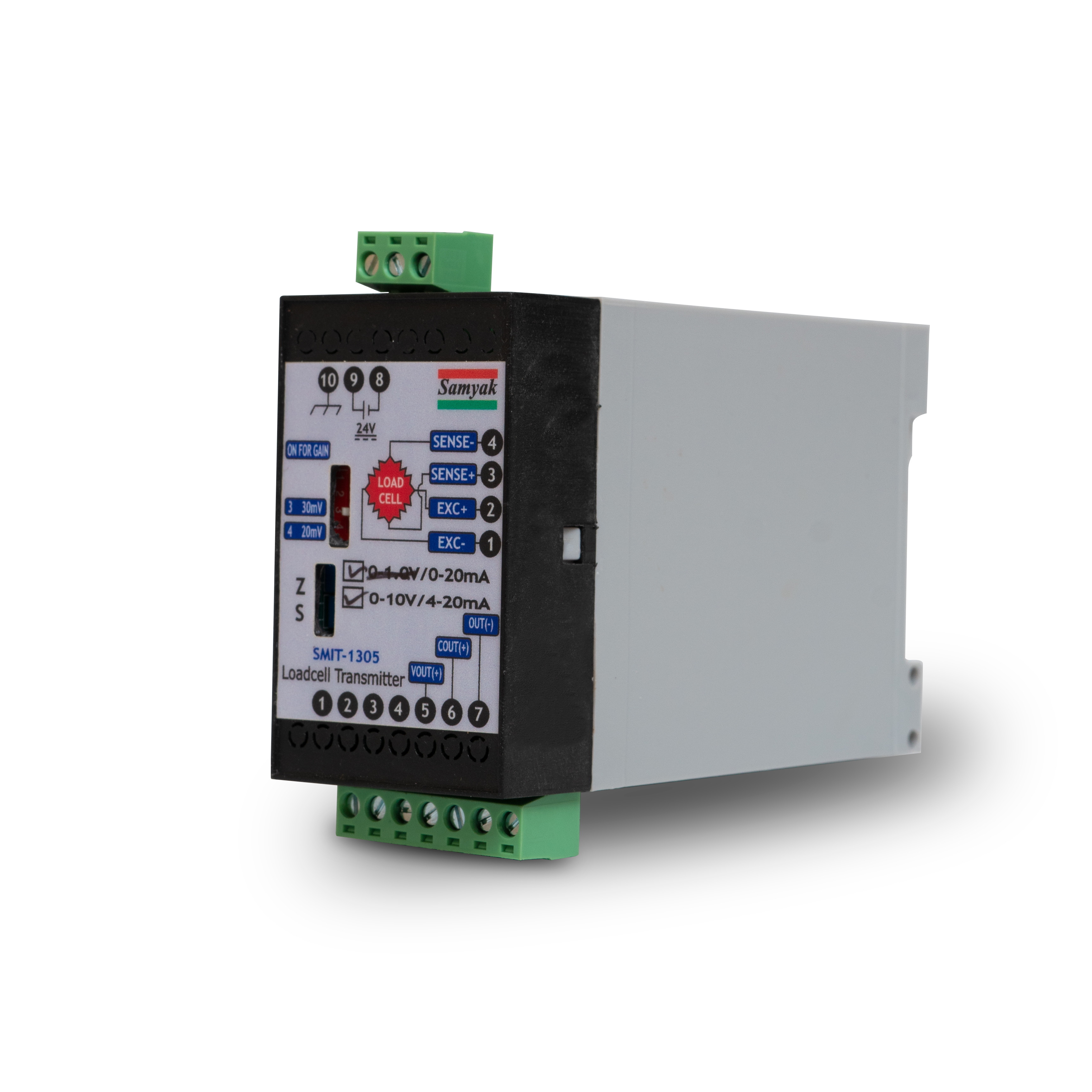 Load Cell Amplifier Smit 1305 Application: Weighing Systems