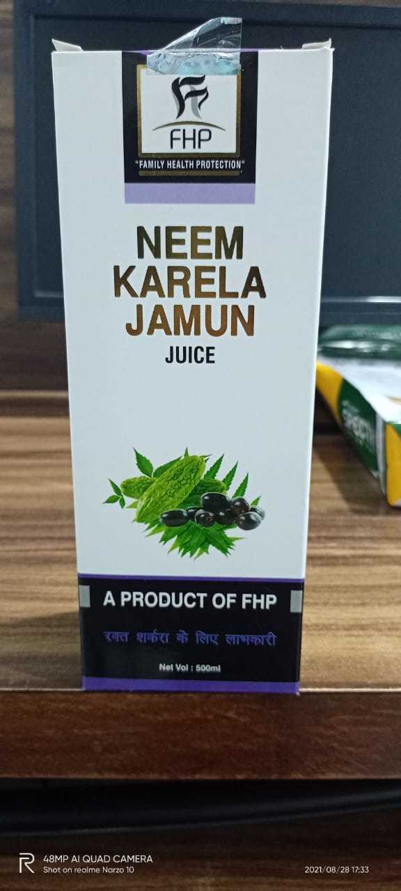 Fhp Neem Karela Jamun Juice