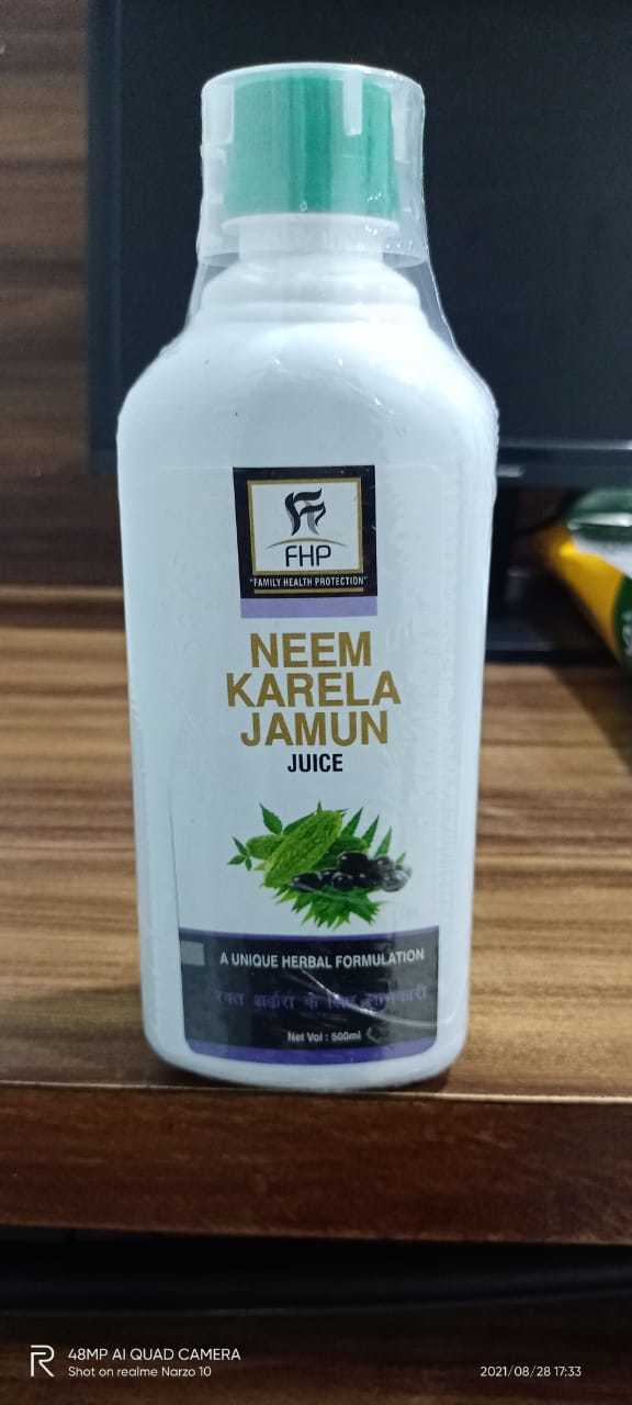 Fhp Neem Karela Jamun Juice