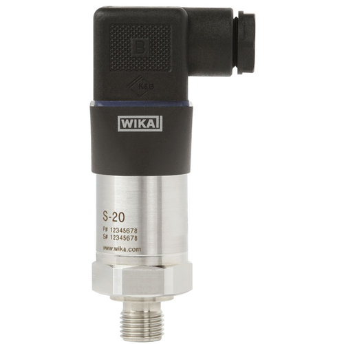 Wika S20 Pressure Transmitter Accuracy: 0.25 %