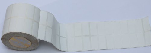 35mm X 15mm (4000 Labels) 2ups Chromo Barcode Label - Paper 35mm Width X 15mm Length White Color Round Shape Self-adhesive Roll Style