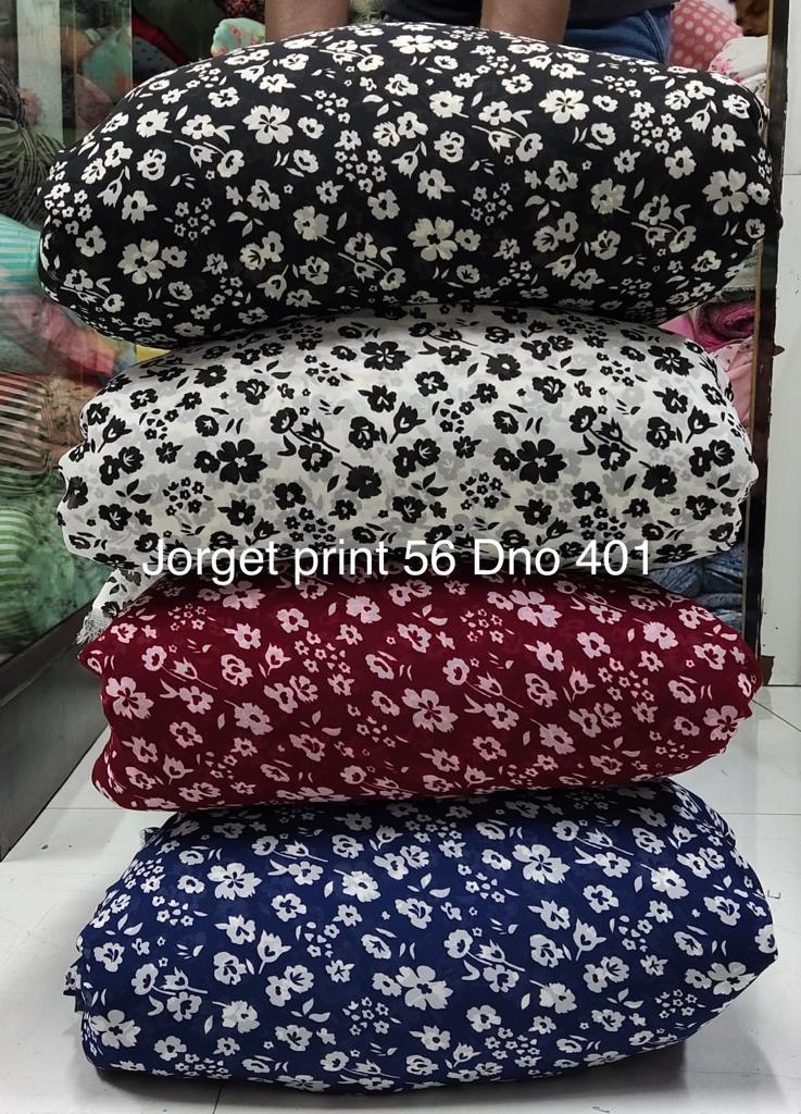 Printed Georgette Fabics