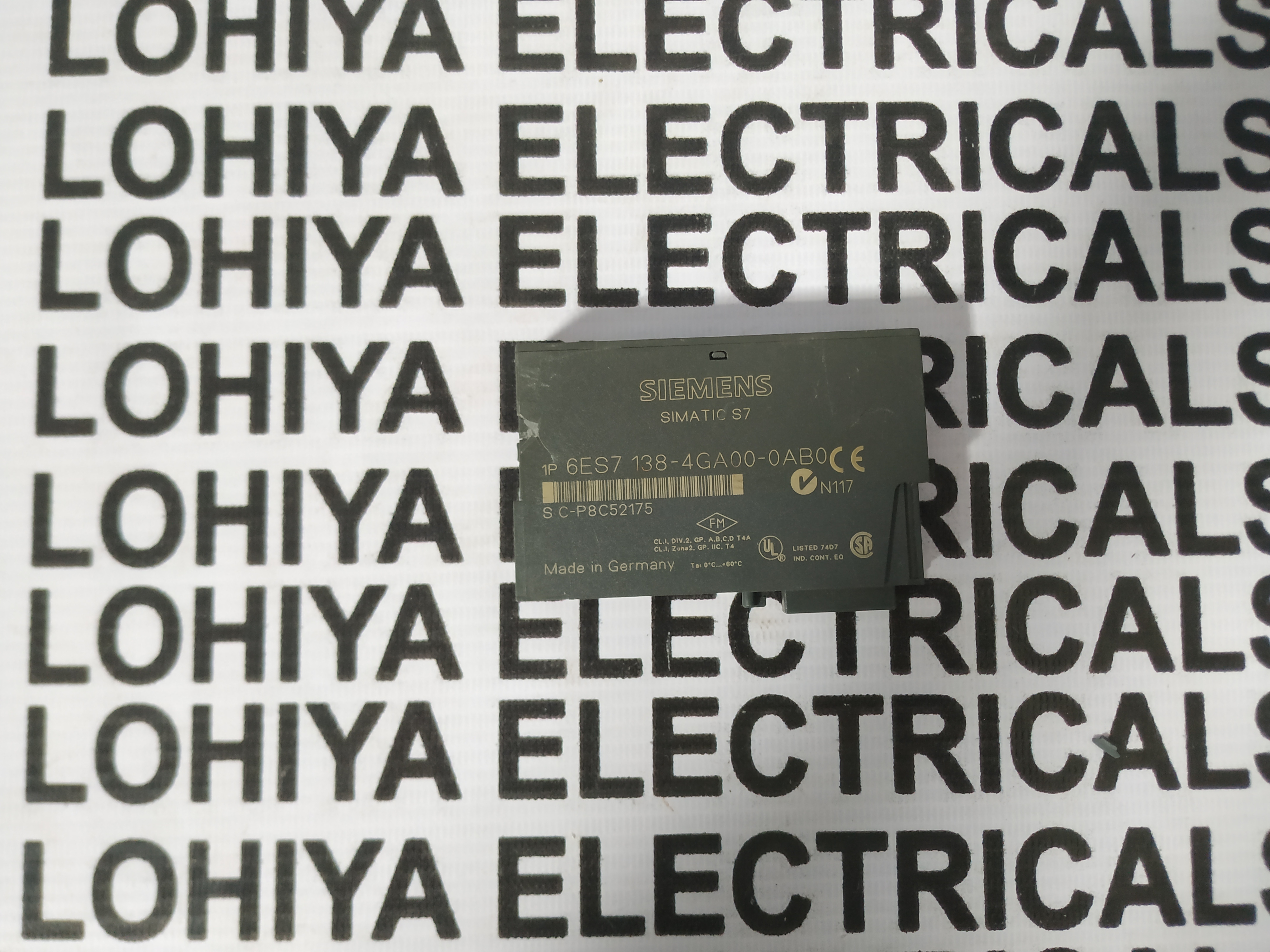 Siemens Et-200s 6es7 138-4ga00-0ab0 Module