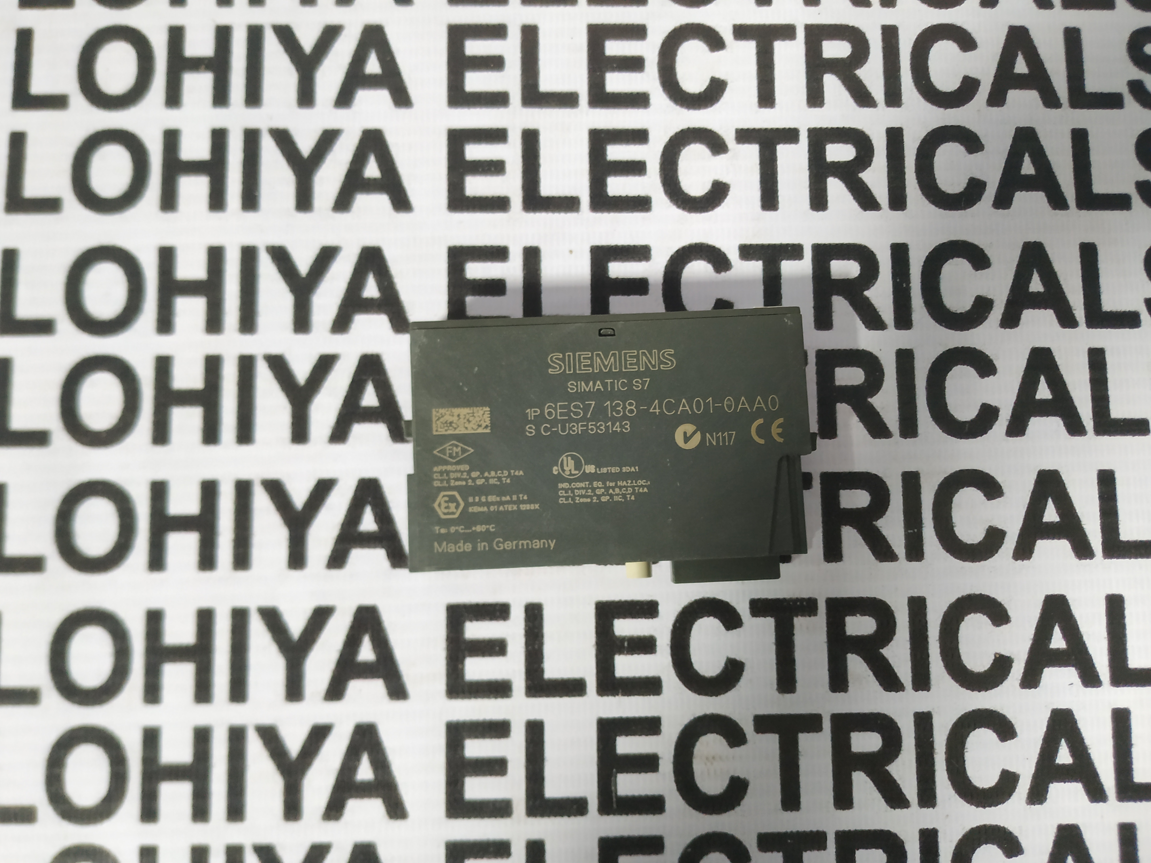 Siemens Et-200s 6es7 138-4ca01-0aa0 Power Module