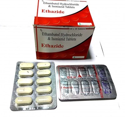 आइसोनियाज़िड टैबलेट के साथ एथमब्यूटोल सामान्य दवाएं