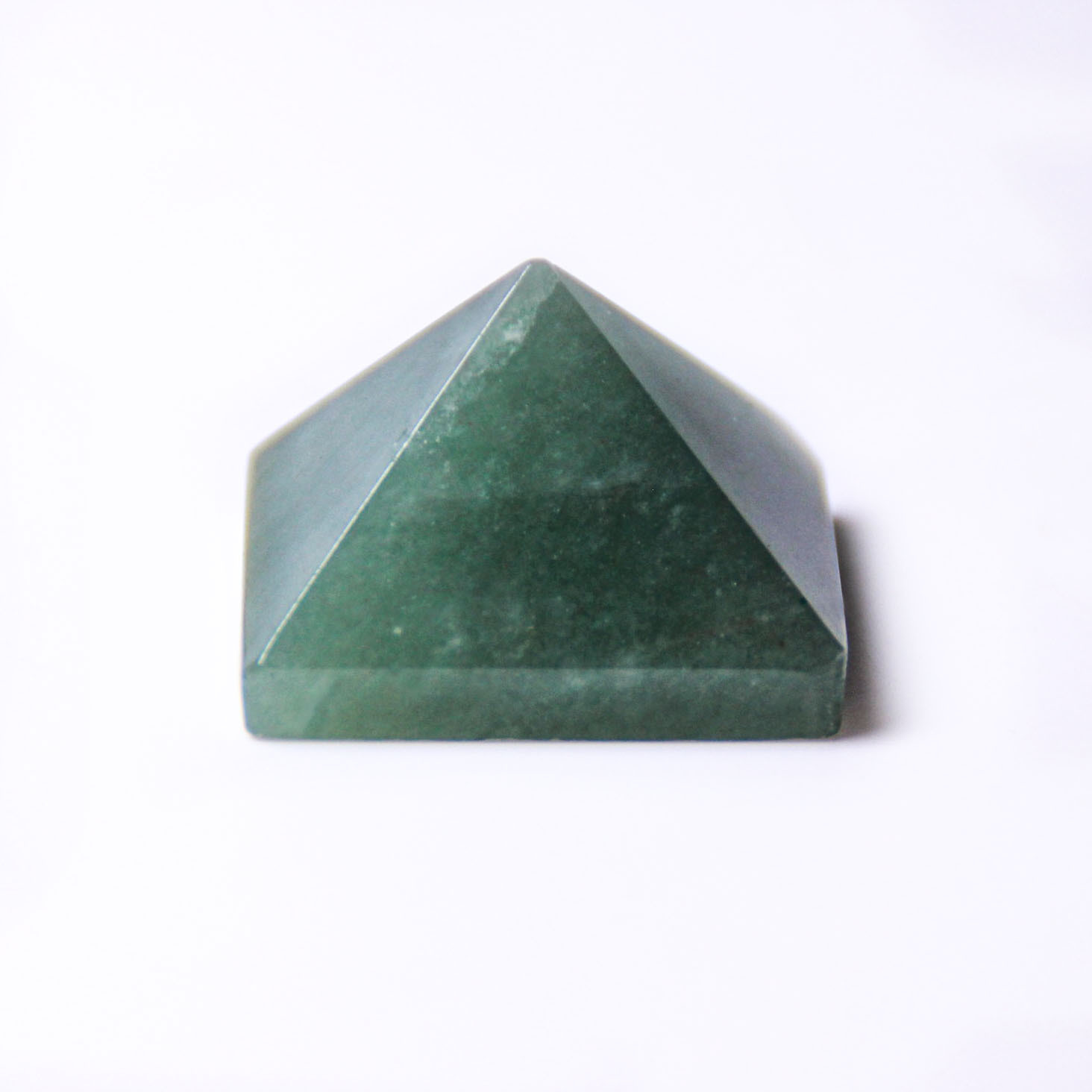 Quartz Green Aventurine Pyramid Set