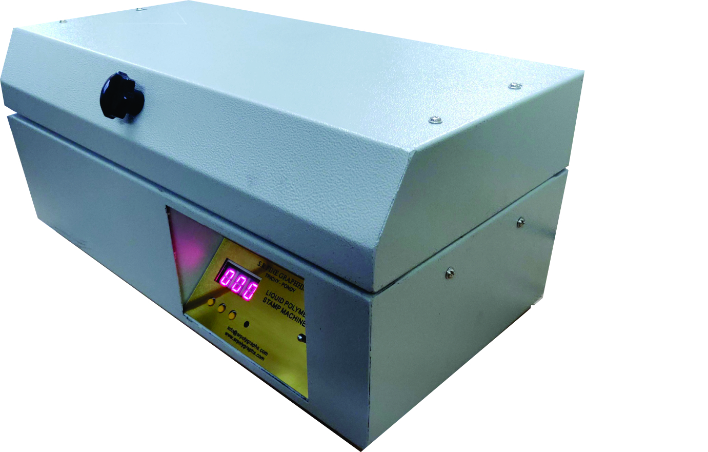 White Sr Polymer Stamp Machine