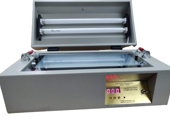 White Sr Polymer Stamp Machine