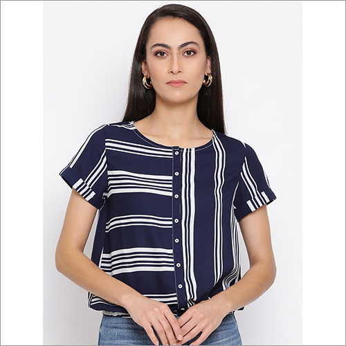 मल्टीकलर लेडीज़ फैंसी टॉप