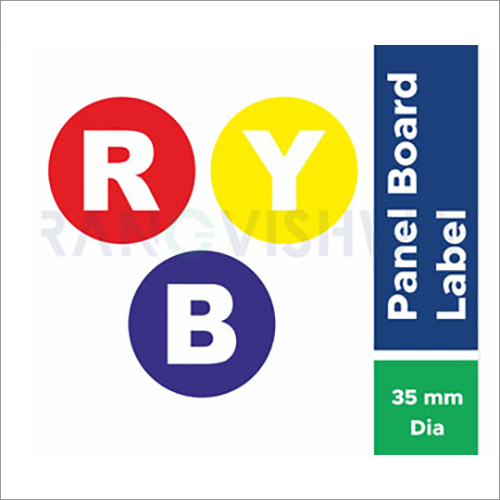 विभिन्न रंग सुरक्षा और साइनेज लेबल