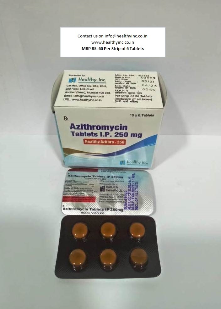 Azithromycin Tablets Usage: Hosptial