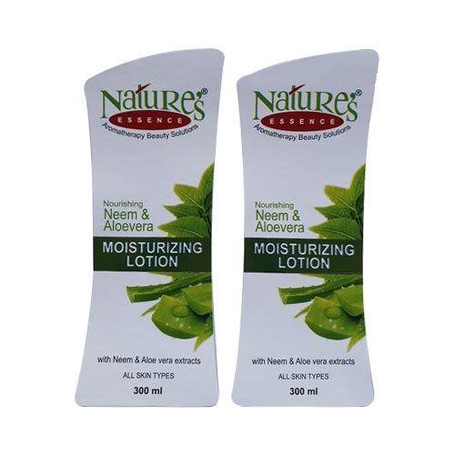 Milky Polyester Labels - Customized Shape, White Color | Skin Product Label, Durable Polyester Material, Convenient Roll Packaging