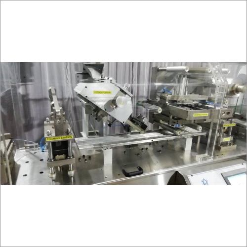 Automatic Pharmaceutical Packaging Machine - Stainless Steel, 4530 X 680 X 2010 Mm | Durable, Highly Efficient, 35-40 Capsules/min, Plc Control, Electric Drive