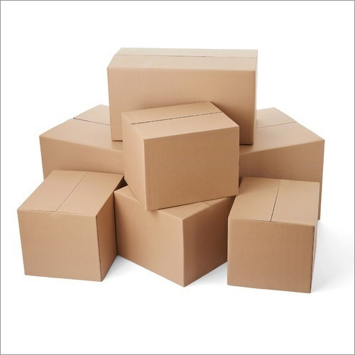 Duplex Corrugated Boxes - Paper, Cardboard, Craft Paper, 12 X 12 X 12 Inch | Brown Color, Square Shape, Versatile Packaging Solution
