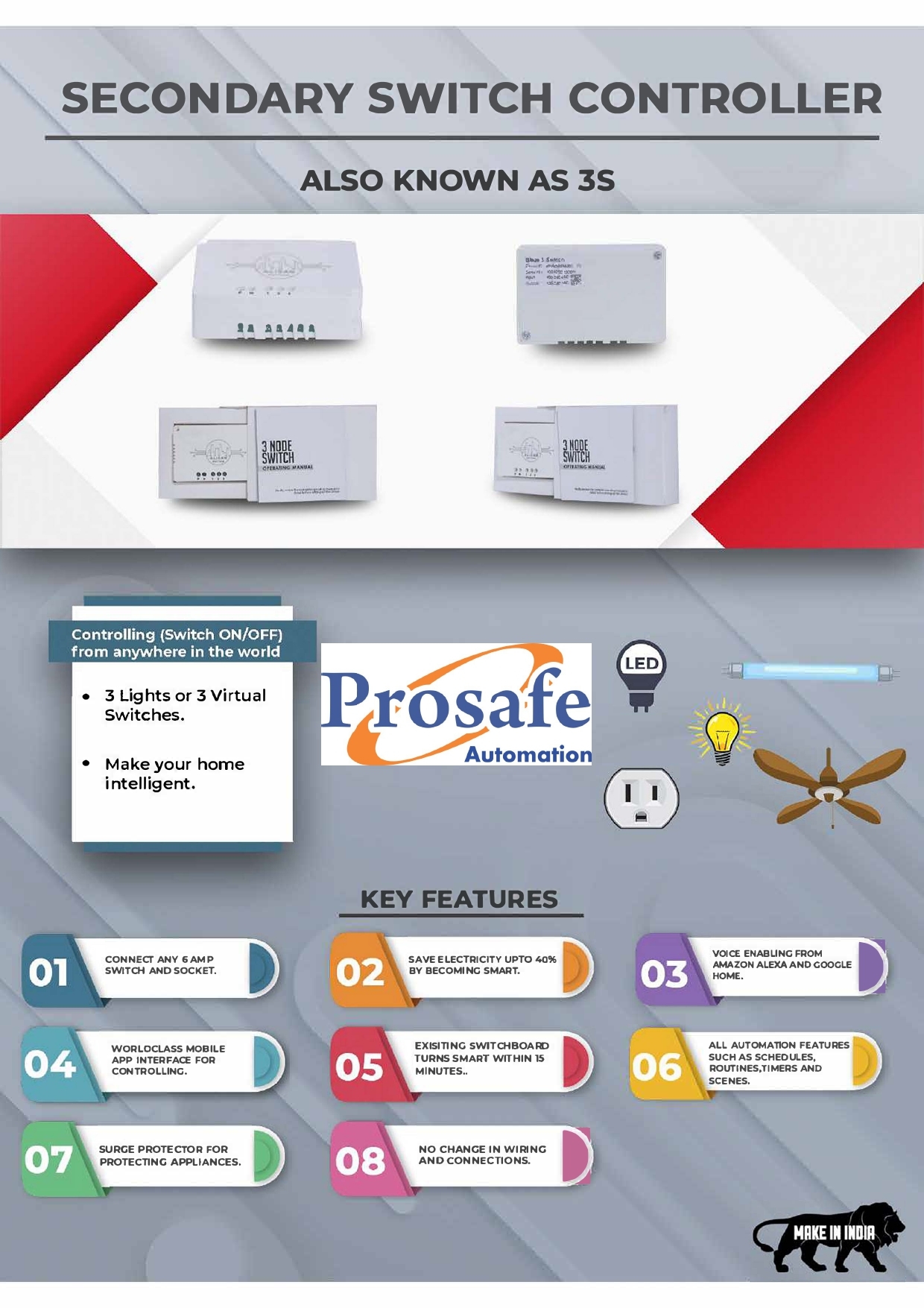 Home Automation - Warranty: 5 Year