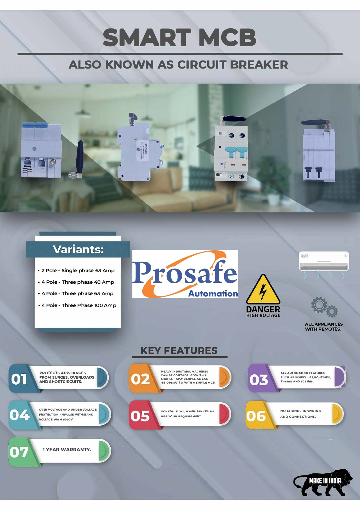 Home Automation - Warranty: 5 Year