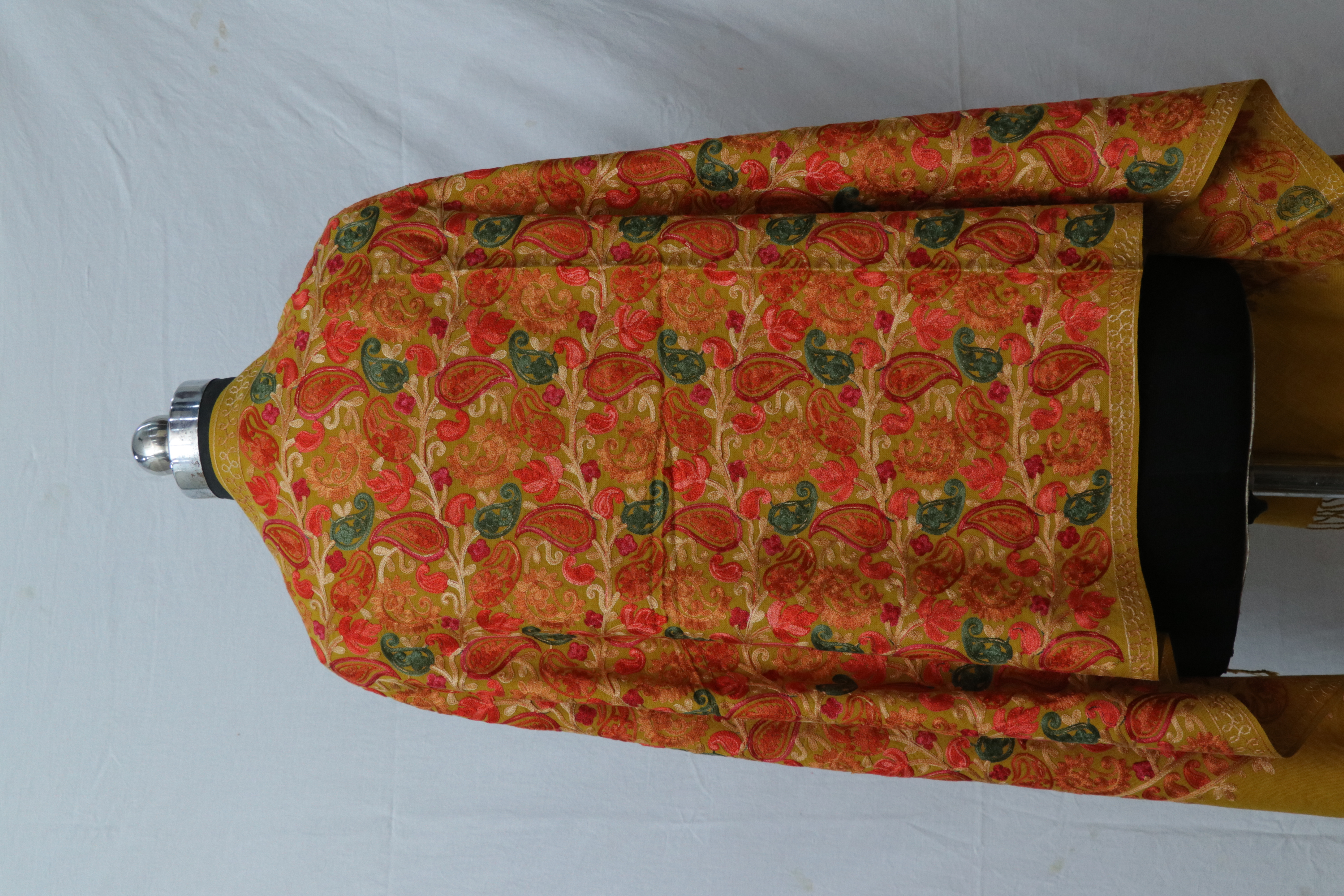 Mustard Woolen Stole