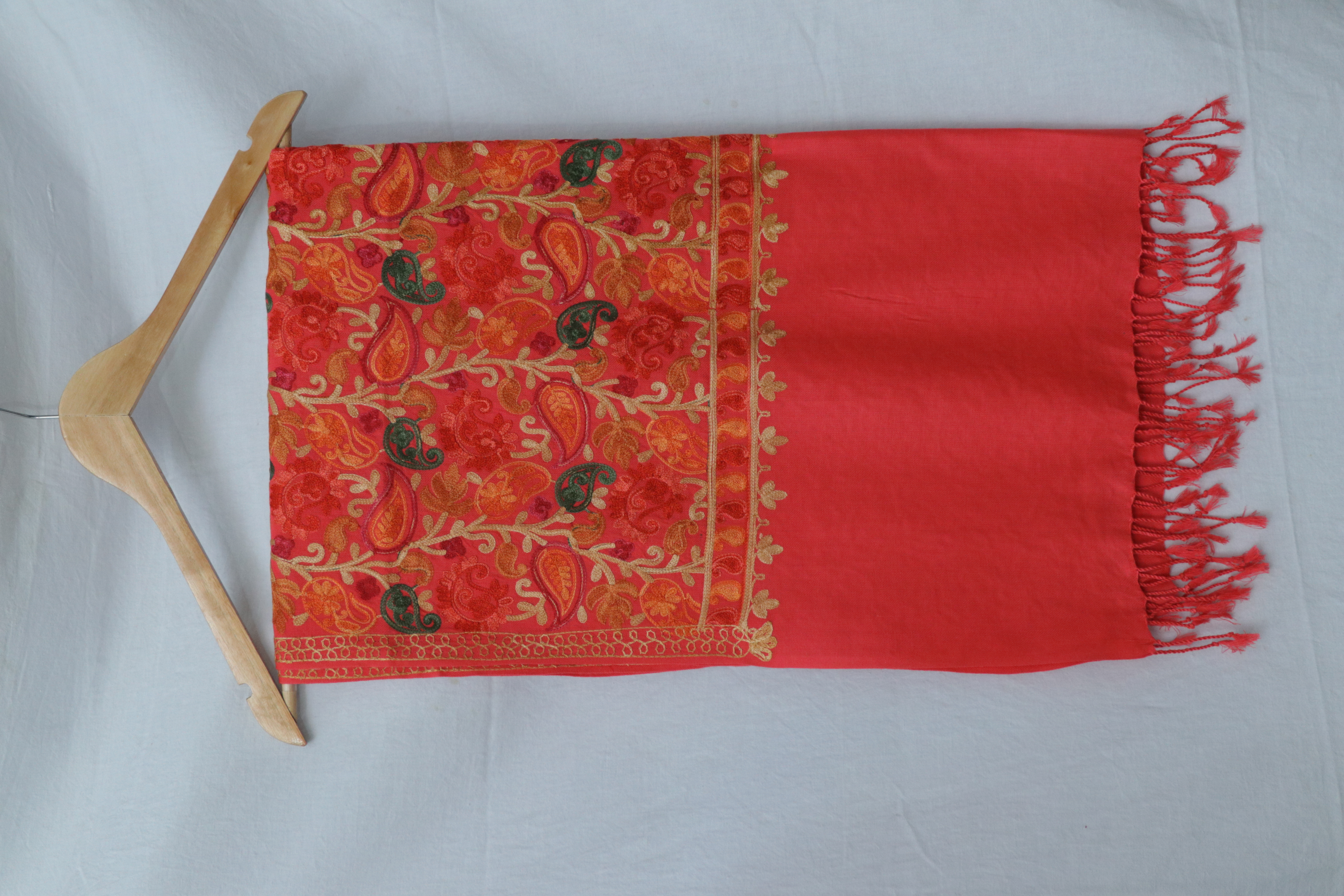 Red Woolen Stole