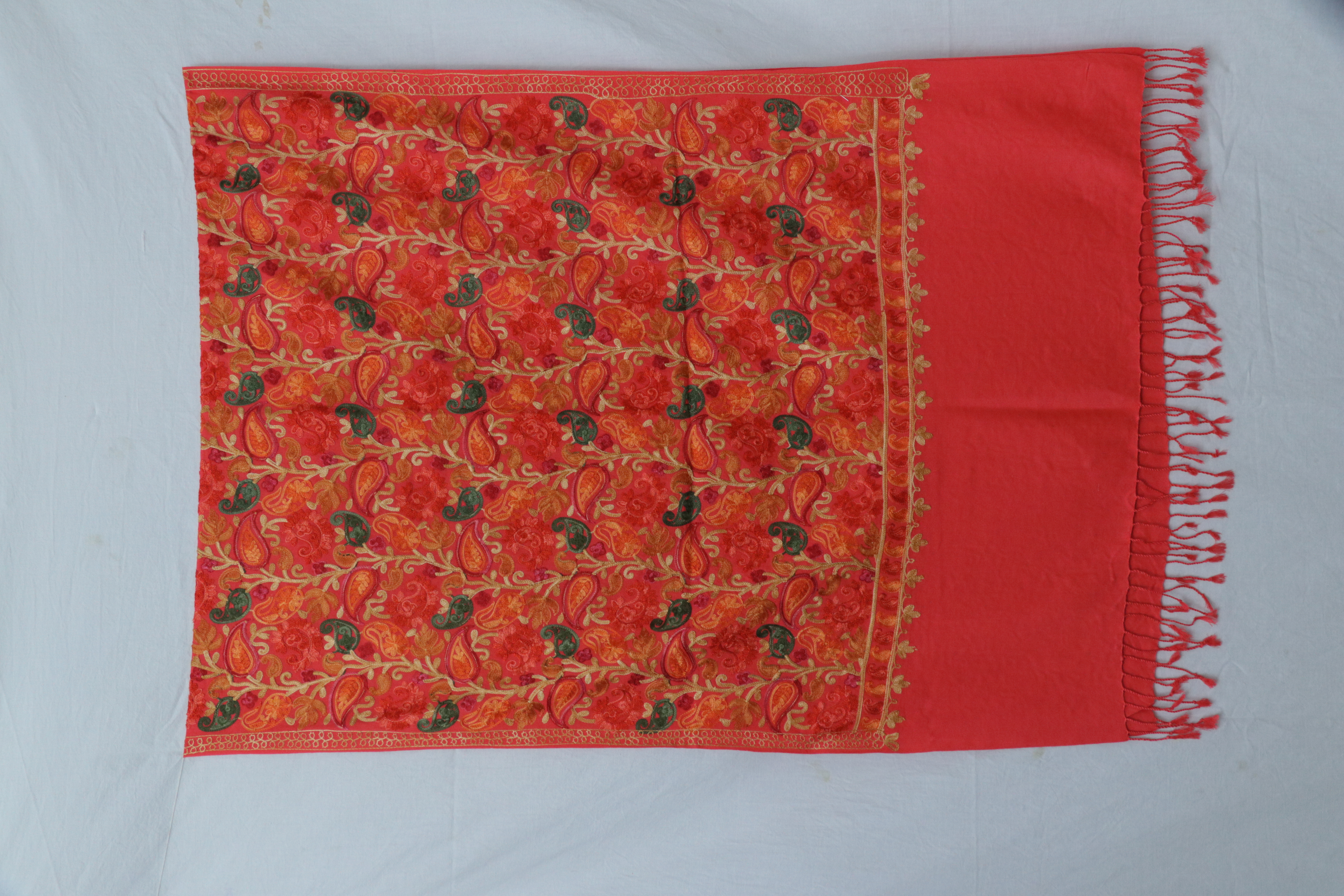 Red Woolen Stole