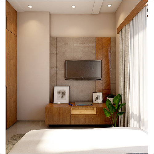 Wardrobe With Tv Stand - Color: As Per Client Choice
