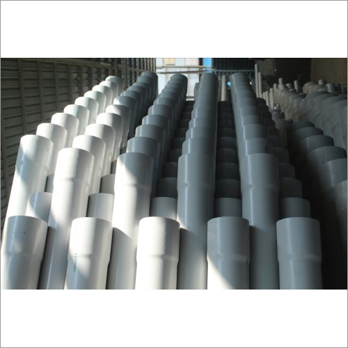Self Fit Plain Socket Pipes - Plastic, 06 Meter Length, Round Shape | Aisi, Ansi, Asme, Astm Standard Compliant