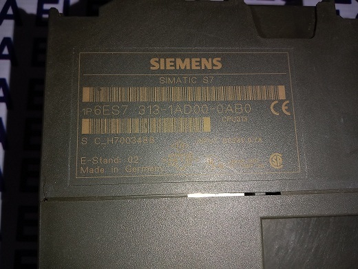 Siemens Cpu Module 6es7 313-1ad00-0ab0