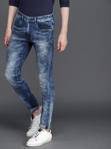 Branded Ripped Jeans For Men - Knitted Lycra, Size 28 To 38, Multi Color | Breathable, No Fade, Non Toxic, Plus Size, Washable, Regular Fit