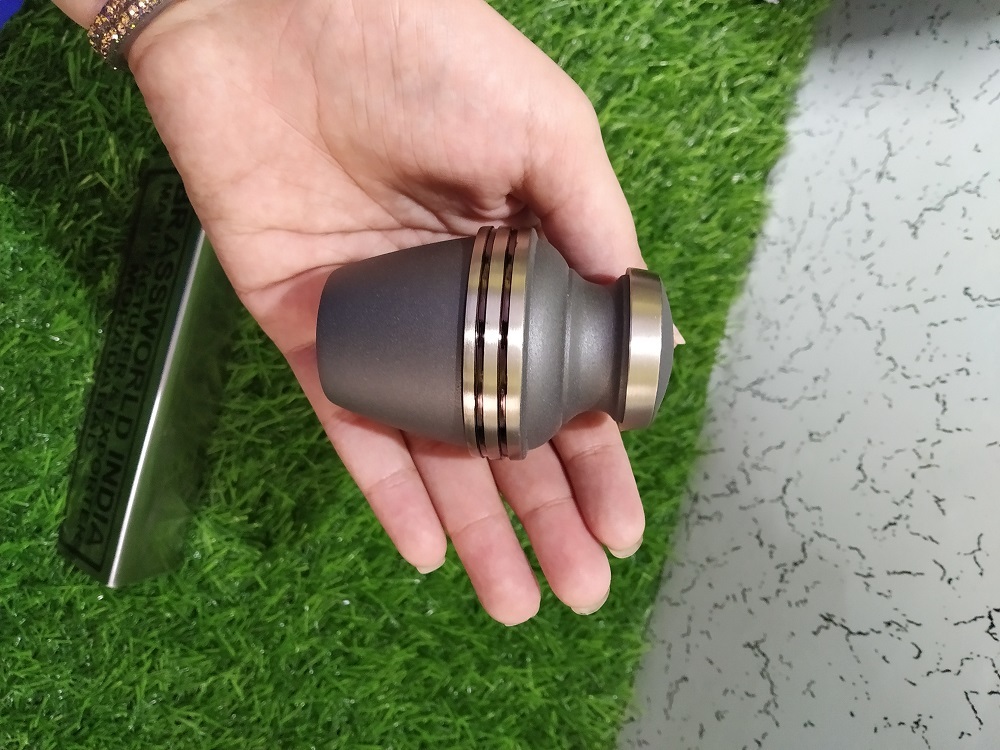 Three Band Keepsake Urn With Heart Keepsake Urn Funeral Supplies