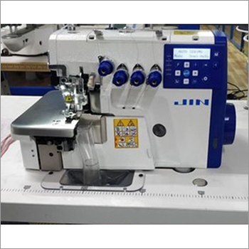 ऑफ व्हाइट ओवरलॉक सिलाई मशीन