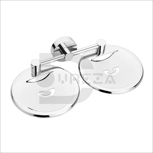 Double Soap Dish - Premium Quality Ceramic | Elegant Design, Superior Durability, Stylish Bathroom Accessory
