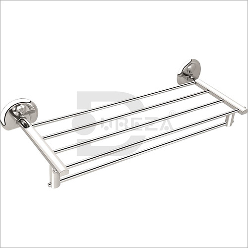 JOG Towel Rack - Stainless Steel 202, 24" Size with Chrome Polished Finish, Premium Design & Superior Quality
