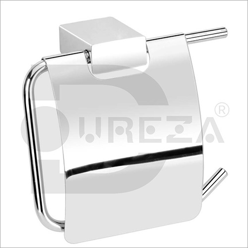 Paper Holder - Stainless Steel 304, Chrome Plated Finish | ISO 9001:2015 Certified, Durable, Corrosion Resistant, Easy Wall Installation