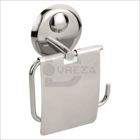 Paper Holder - Stainless Steel 202, Wall Mounted 8-12 Inches from Toilet, Chrome Plated Finish, Corrosion Resistant, Durable Design, ISO 9001:2015 Certified