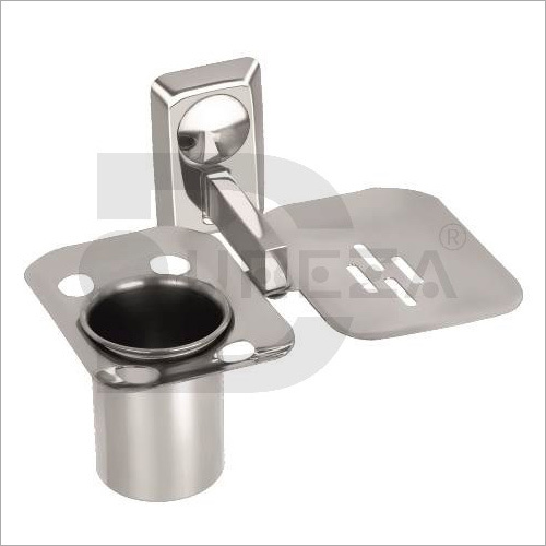 Soap Dish With Tumbler Holder - Premium Quality, Elegant Design | Superior Performance, Timeless Aesthetic