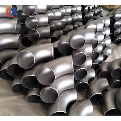 Pipe Elbow - Silver Finish, Round Shape | Versatile Directional Change for Piping Systems