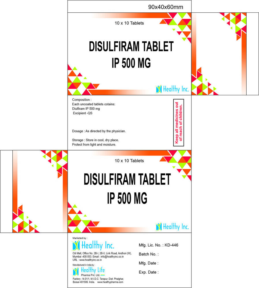 Disulfiram Tablets Generic Drugs