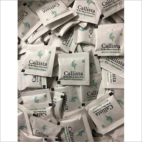 रेस्तरां के लिए ड्राइड कस्टमाइज्ड माउथ फ्रेशनर पाउच
