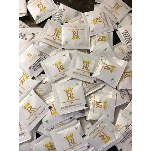 Clear Customized White Sugar Sachet For Restaurant