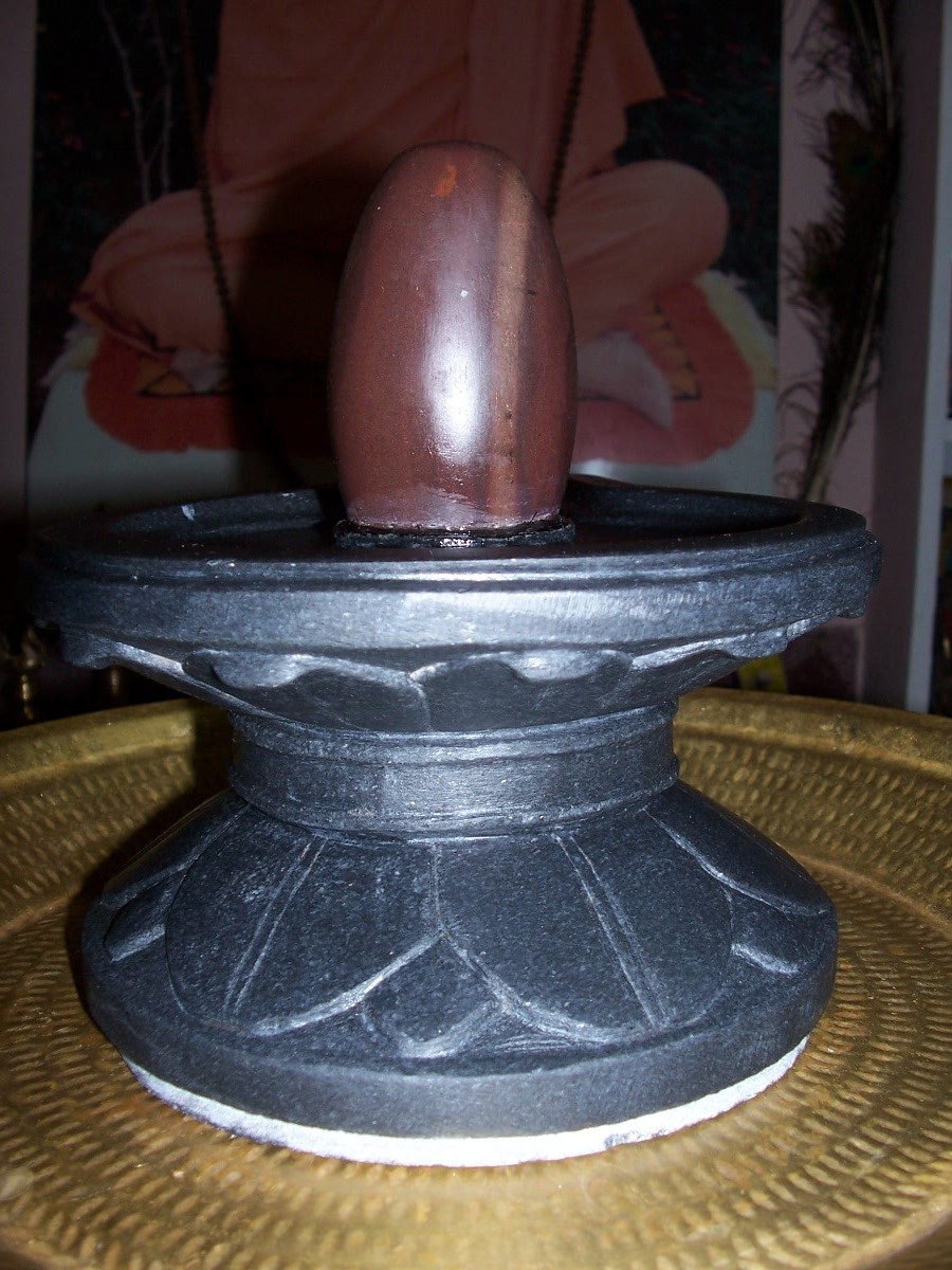 Washable Multicolor Marble Shivling Statue